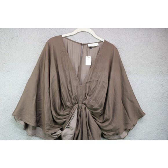 Accent Prone-The Label Kimono Sleeves Ruched Dress-Size Large-New w/Tags - Picture 4 of 14